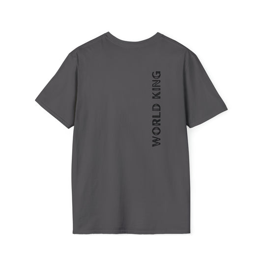 World King Back Side Print Softstyle T-Shirt