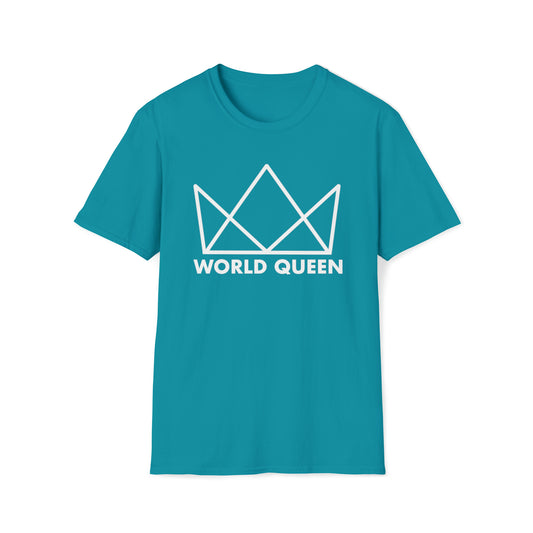 World Queen White Queen Crown Softstyle T-Shirt