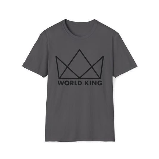World King Black King Crown Softstyle T-Shirt