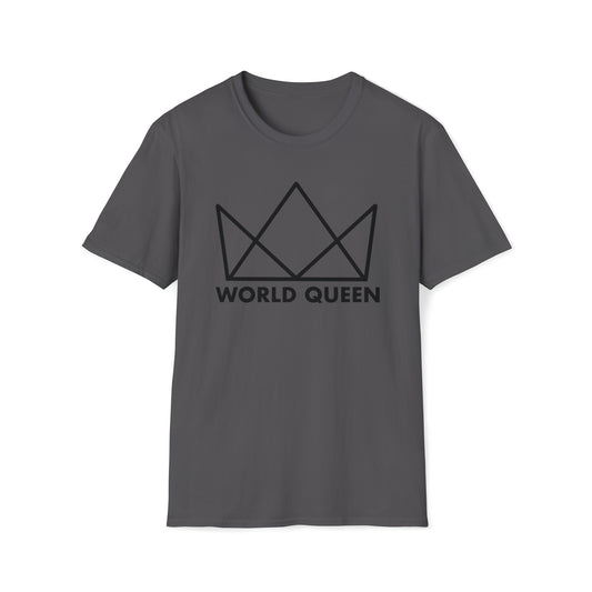 World Queen Black Queen Crown Softstyle T-Shirt