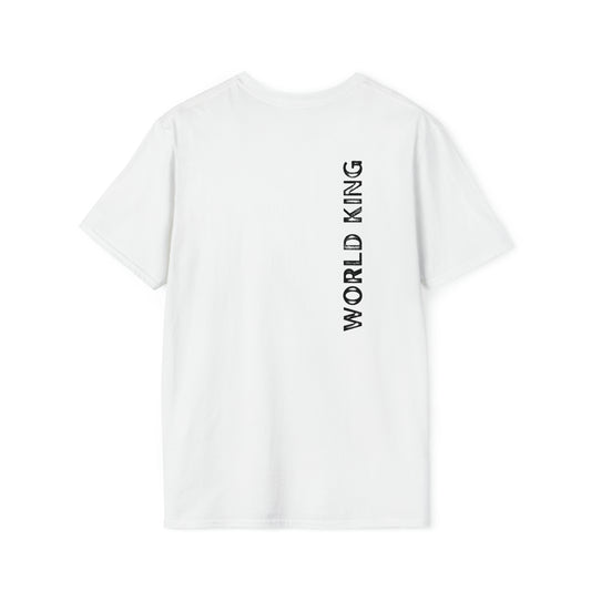 World King Back Side Print Softstyle T-Shirt