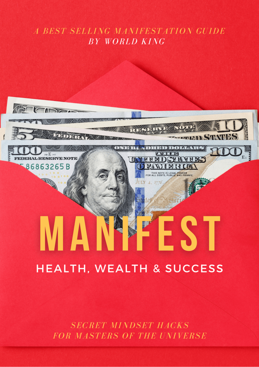 Manifest Health, Wealth & Success: Secret Mindset Hacks For Masters Of The Universe - Book by World King