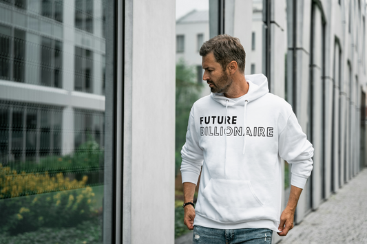 World King Future Billionaire Plush Hooded Sweatshirt