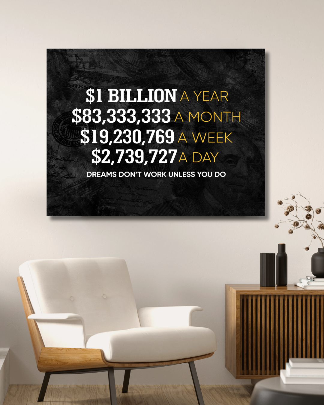 One Billion Dollars A Year